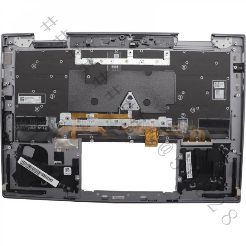 5M11P34966 New Palmrest Upper C Cover US Backlit Keyboard WLAN Version For Lenovo ThinkPad X1 2-in-1 Gen 2-in-1 Gen9 Business La
