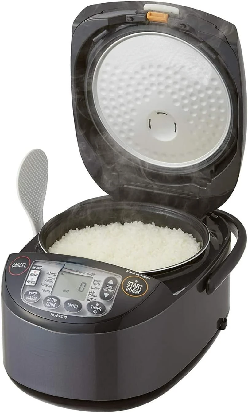 5.5 Cup Uncooked Umami Micom Rice Cooker and Warmer (Metallic Black)