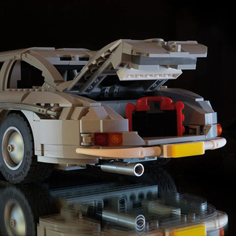 1452 Uds Mercedeser-Benzer 300SL Gullwing Coupe 1955 MOC coche deportivo clásico con puertas de ala de gaviota bloques de construcción educativos regalo