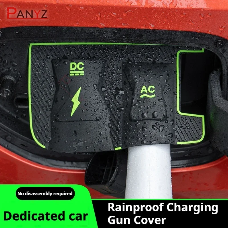For Volvo EX30 EX90 XC70 Dedicated New Energy Car Charging Port Waterproof Protector Cover Gun Rain Cover Charger Port Cover view 3