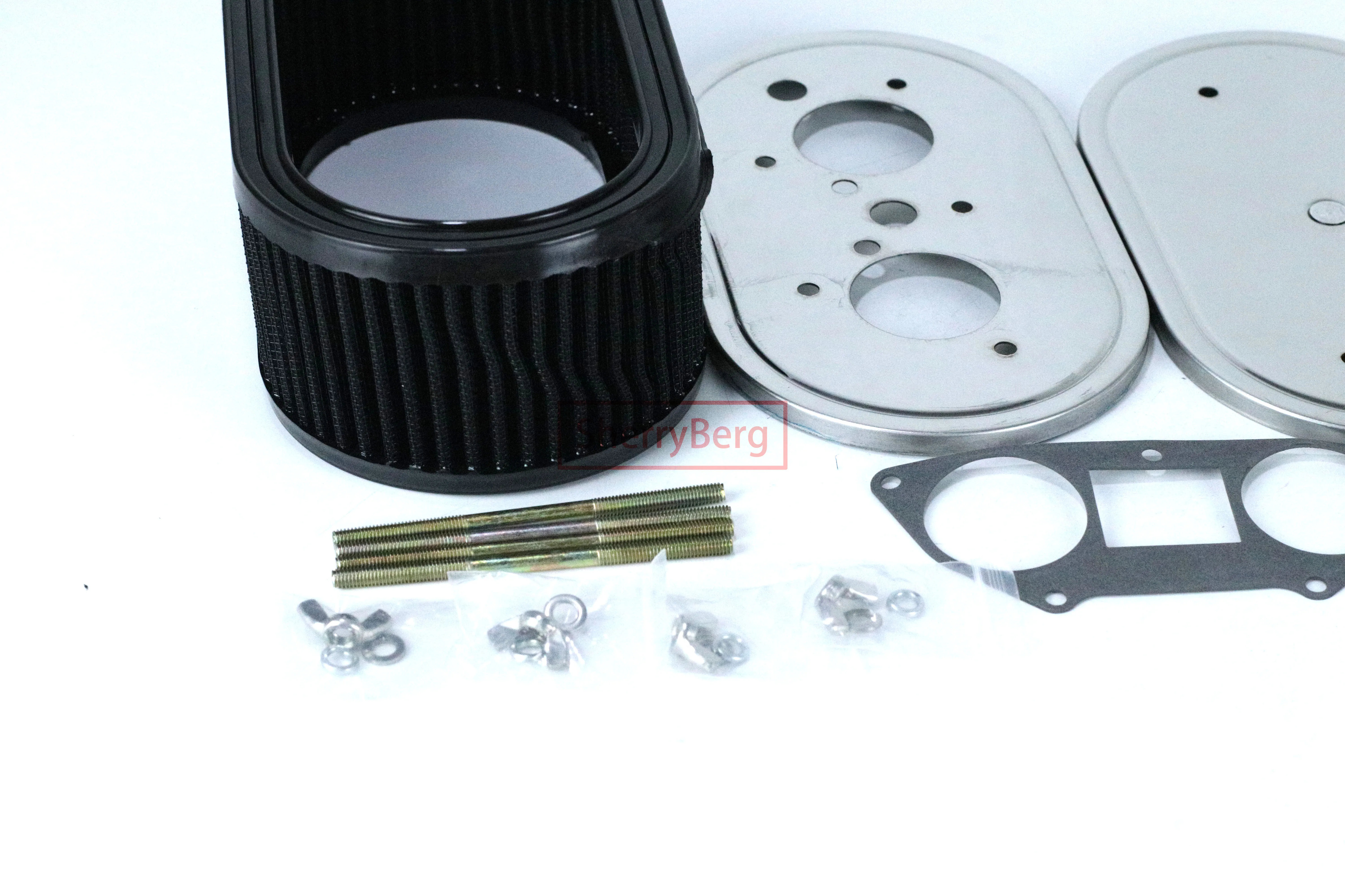 

SherryBerg Carby Carburetor Karb Air Cleaner Filter for PORSCHE 356/912 40 PII-4 40PII Weber SOLEX CARBURETTOR TYPE LEFT SIDE