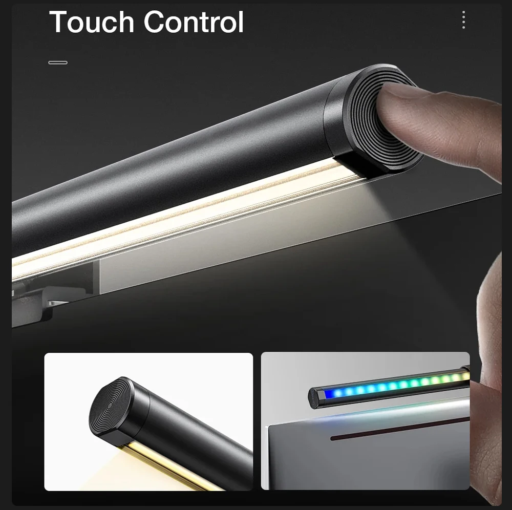 LED الكمبيوتر شاشة الكمبيوتر ضوء بار شاشة التحكم عن بعد مصابيح تعليق للزينة USB RGB مصباح ستبليس عكس الضوء لإضاءة ألعاب المكتب
