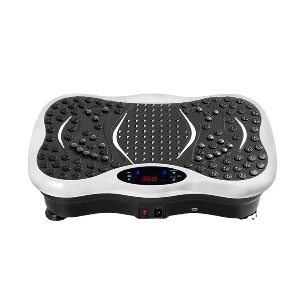 Vibrating Fat Shake,Indoor Sports Vibration Massage Machine ABS Material Exercise Plate & Slimming Oscillation Type