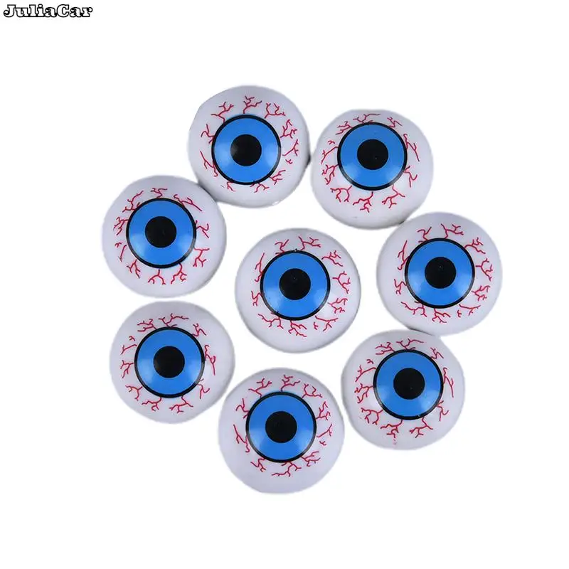 4PCS New Eyeball-Shaped Valve Caps For Metallic Plastic Bikes & Cars Wheel Tyres