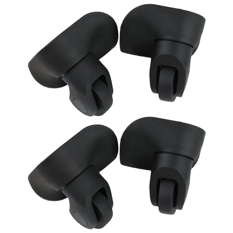ABDJ-accessoires de chariot 2 paires de roues de bagages de remplacement pour valise silencieuse bagages Spinner roulette A08 roues en caoutchouc
