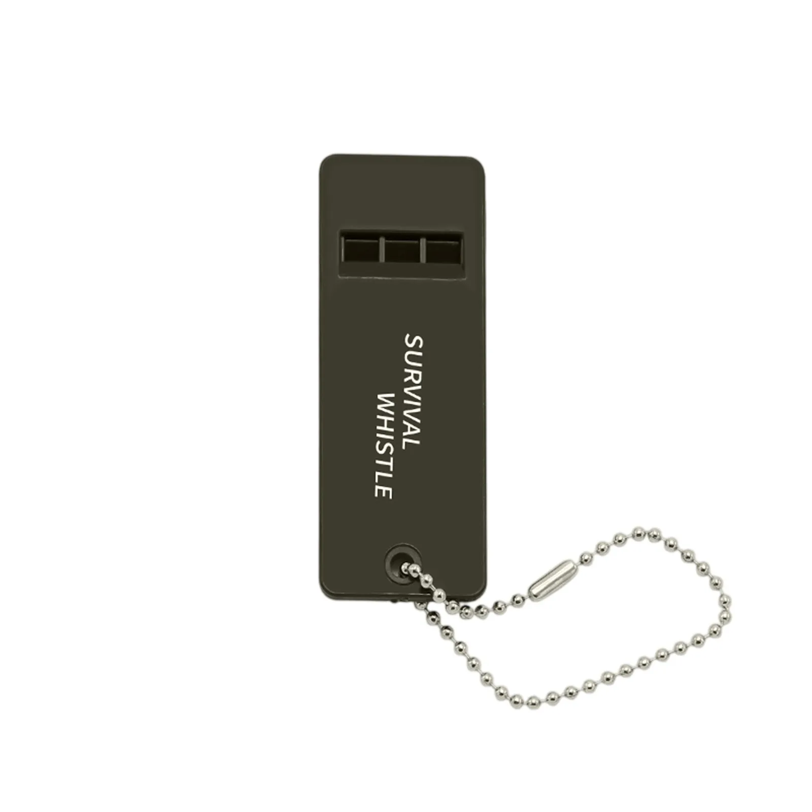 Tri-Frequency Outdoor Survival Whistle Emergency Rescue Tool Portable Camping Safety Prop Keychain Signal Device 2026 Trending