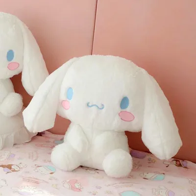 Große Größe Sanrio Cartoon Anime Figur Cinnamoroll Plüsch Kissen Große Ohren Hund Große Plüsch Sitzende Puppe Cinnamoroll Spielzeug Kind Geschenk