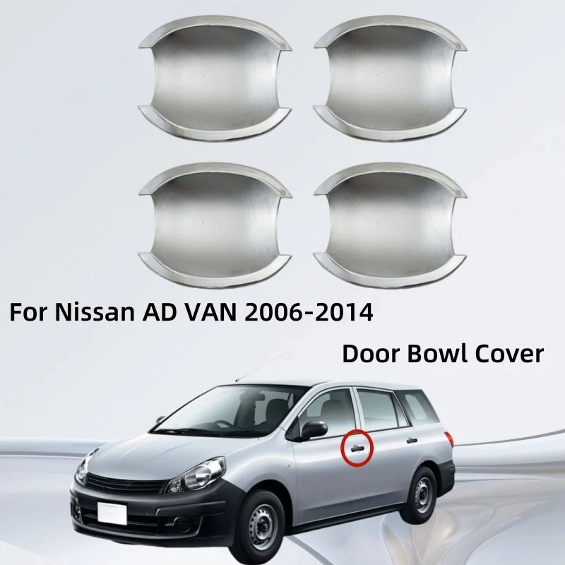 

Car Accessories Exterior Decorate Door Bowl Cover Trim For Nissan AD VAN 2006 2007 2008 2009 2010 2011 2012 2013 2014