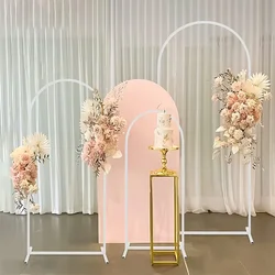 Wedding Iron Arch Stand Backdrop Outdoor Dawn Wedding Decoration Props Balloon Bow Support Kit Birthday Party Layout Props