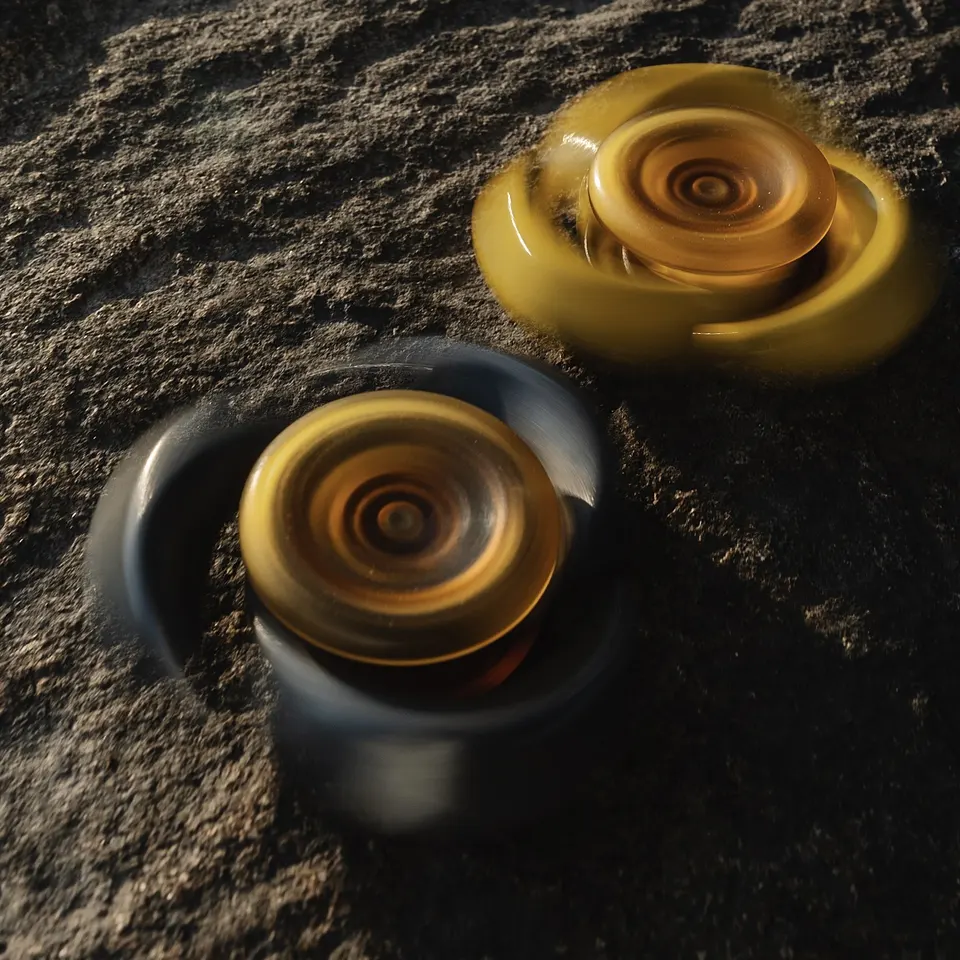 ZacLab Rotten Banana Design Metal Fidget Spinner Portable EDC