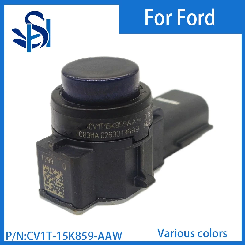 CV1T-15K859-AAW Sensor De Estacionamento, Controle De Estacionamento PDC, Invertendo Radar, Cor Azul Para Ford