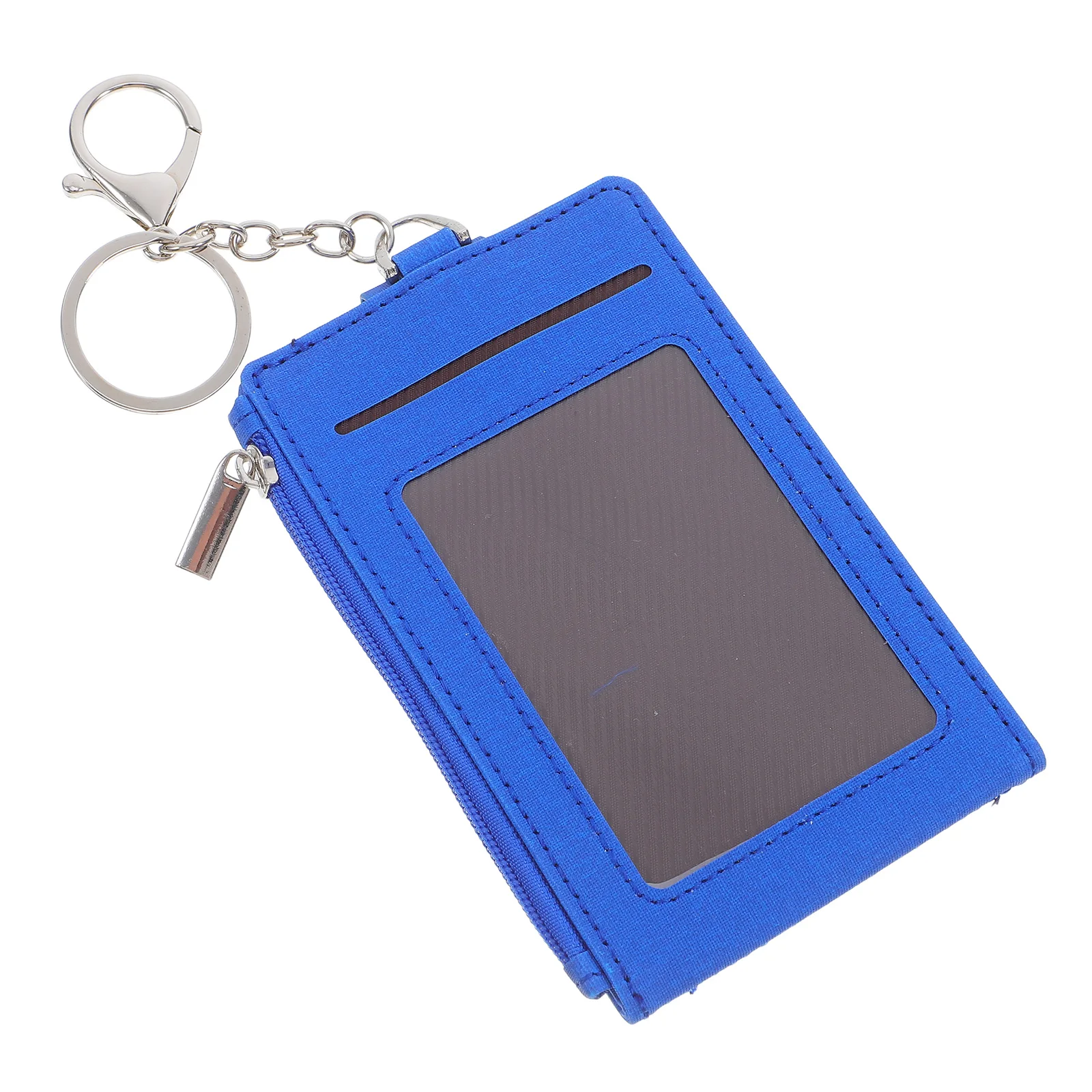 

Card Holder Key Ring Pu Protector Cover Name Cards Bus Pass Holders Workplace Id Protective Wallet Multifunctional Large