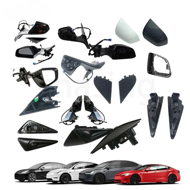 In Stock High Quality Cheap Car Parts For Tesla Model 3 Y X S Body Kit Outside Mirror Fender Camera Auto Body Systems