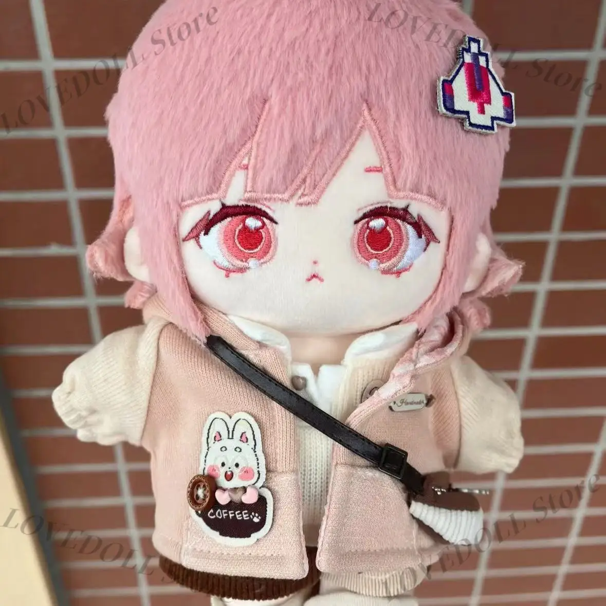 

Anime Game Nanami ChiaKi Cute Girl Cosplay Soft Plush Doll Body Dress Up Cotton Stuffed Toys Dolls 20cm Figures Mascot Gift