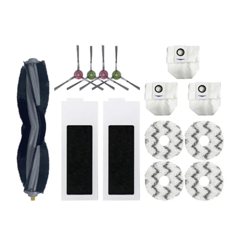 M2EE pour filtre T20Pro Max Plus, brosse de nettoyage haute efficacité, brosse principale, sacs à poussière