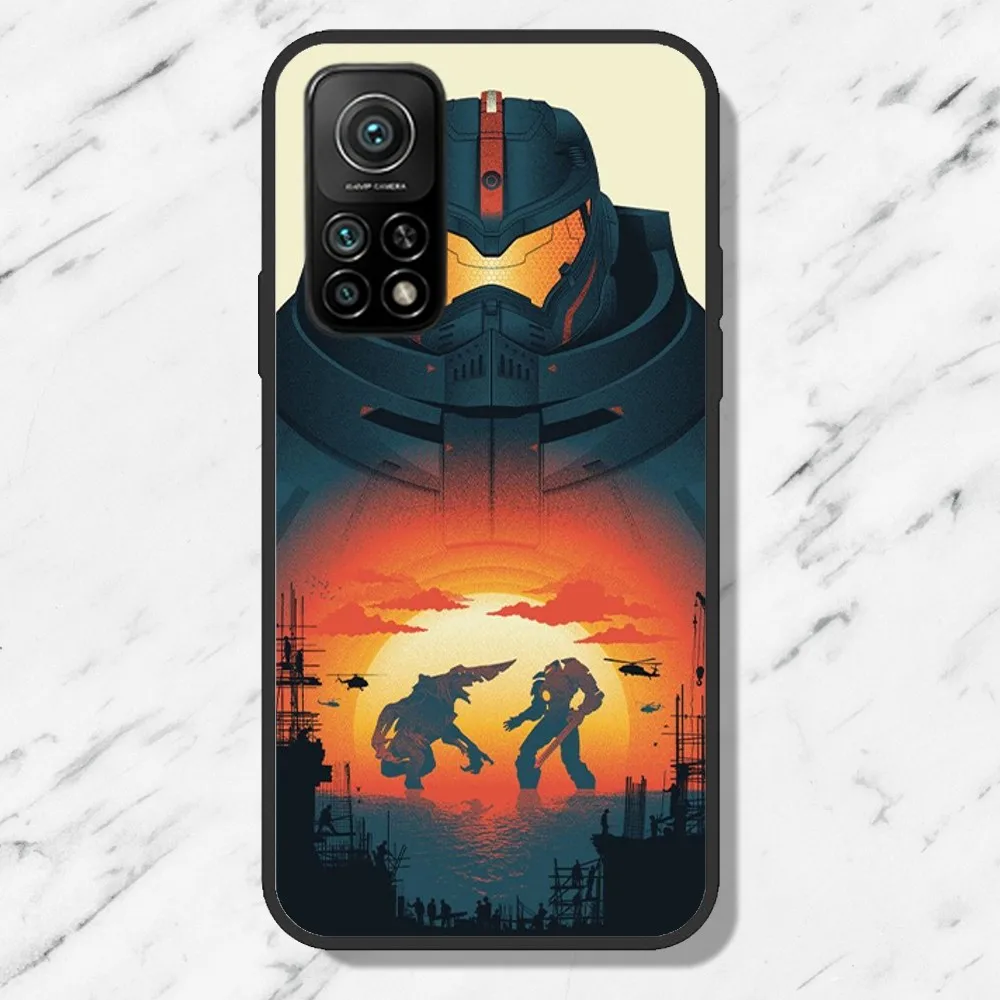 P-Pacific R-Rim Movie Phone Case For Xiaomi 12U 12pro Redmi 6 6A 7 7A K40pro Note8 Note9 Black Shell