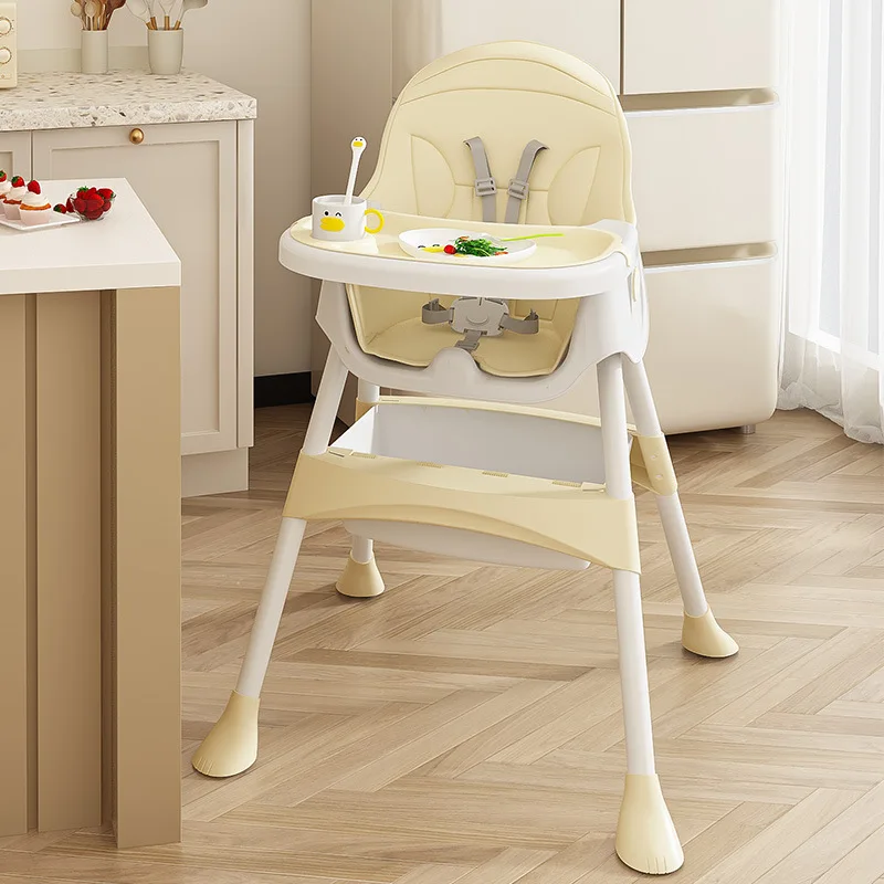 Baby Multi-functional Foldable Dining Chair Portable Home Baby Dining Table Chair Baby Seat Chair