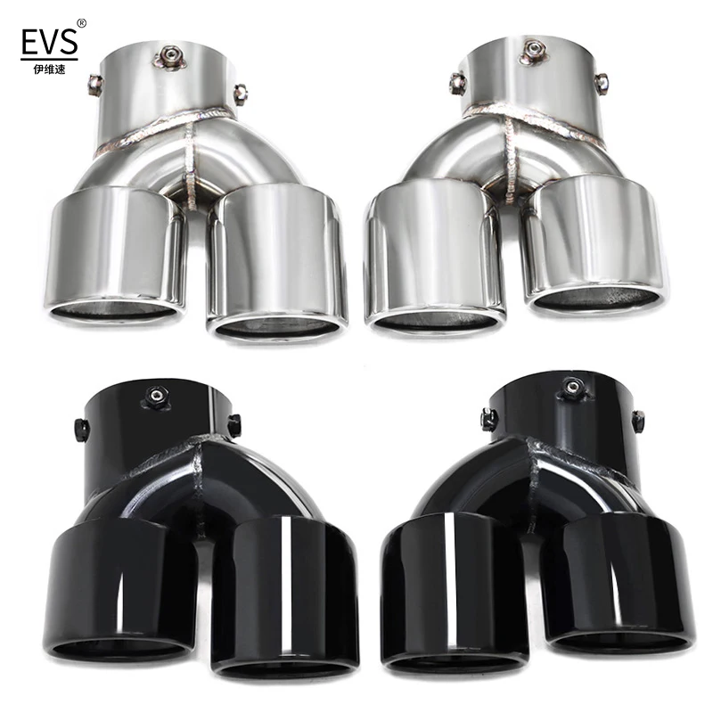 

For BMW G42 M240i 2021 2022 2023 Quad Car Exhaust Tip Dual M Performance Exhaust Pipe Muffler Tip Exhaust System Nozzle Tailpipe