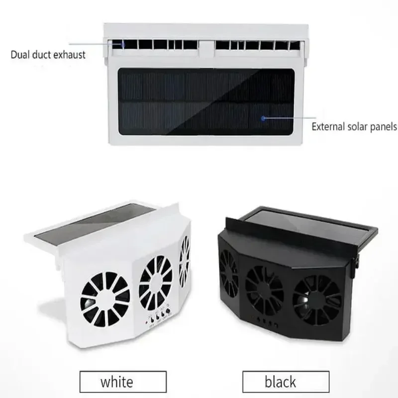 The New Solar Car Cooling Artifact air circulation exhaust fan Solar Car Radiator  Air Circulation Car Cooling Artifact