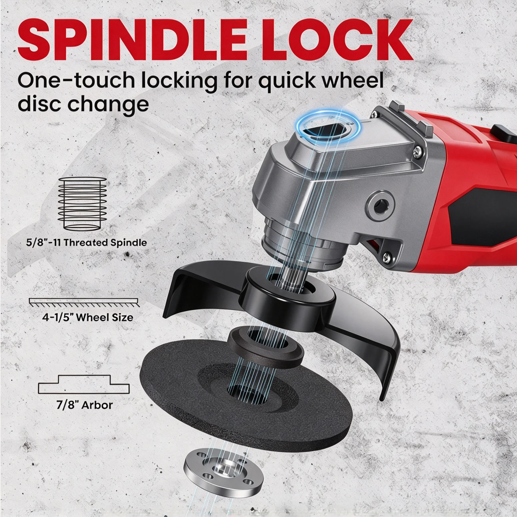 Cordless Brushless Angle Grind - Brushless Angle Grinder Battery Powered recension och pris