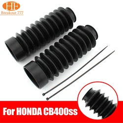 1 Pair Motorcycle Front Fork Shock Absorber Dust Cover Rubber Protector Protective For Honda CB400ss CB400 SS CB 400 CB500