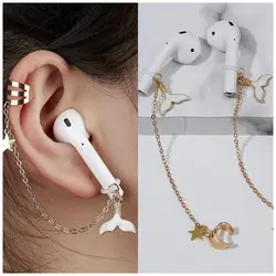 Bluetooth Earphone Anti Loss Earrings Protective Earhooks Secure Fit Hooks Anti-lost Ear Clip Earphone Holders For Apple AirPods