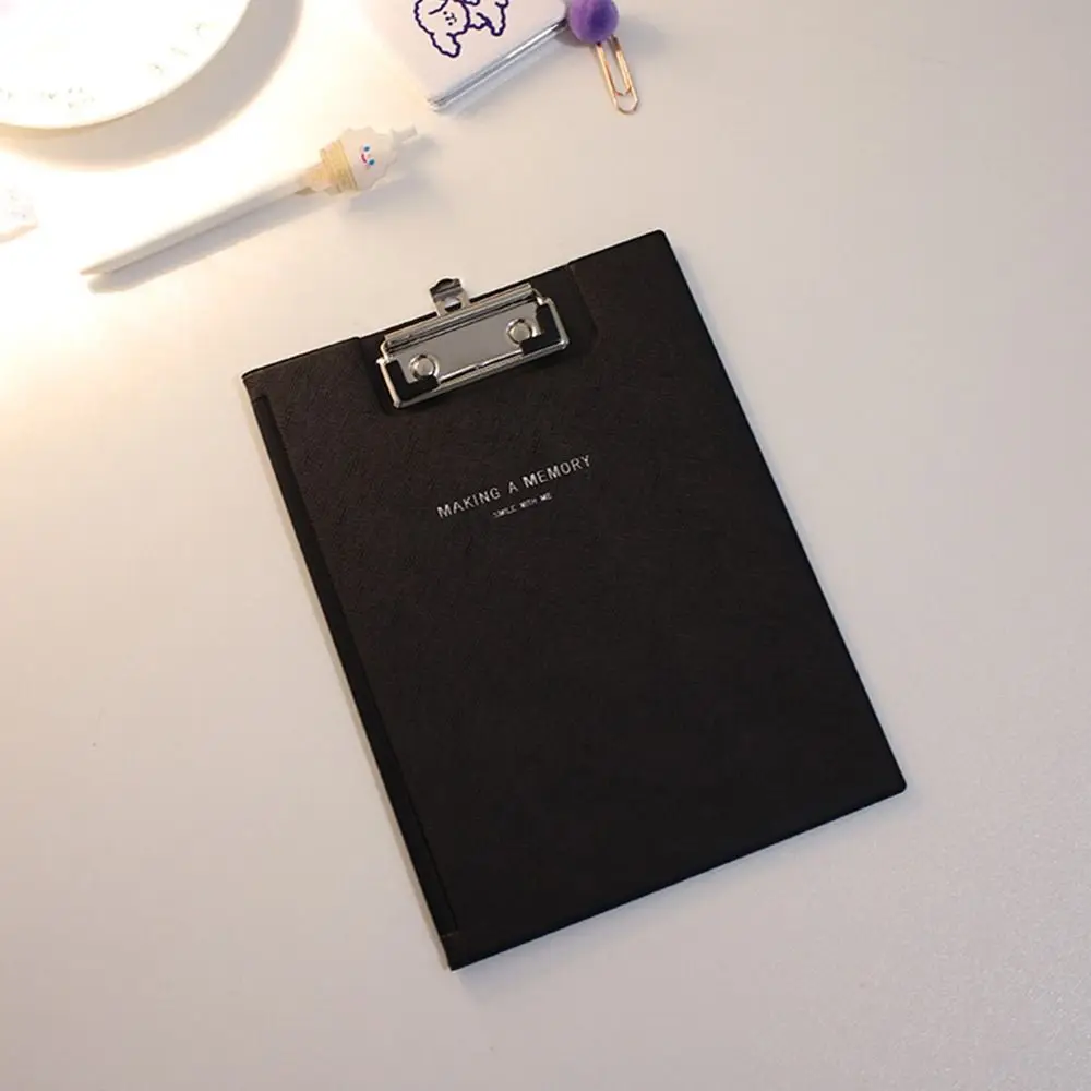 

Высококачественная папка для файлов из искусственной кожи A4/A5, цветной буфер обмена, складная контрактная папка, школьный офис