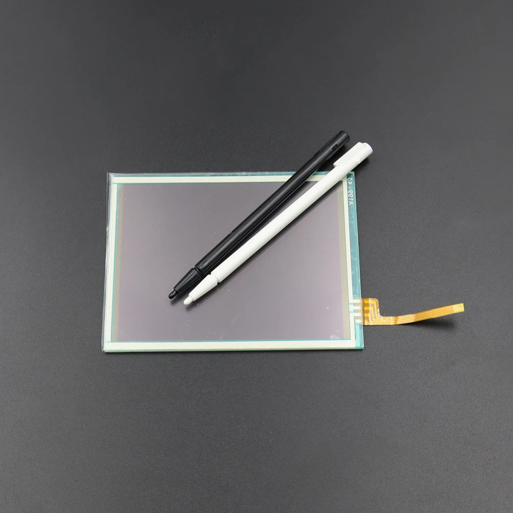 شاشة تعمل باللمس لـ NDS شاشة لمس بديلة عالية الجودة لعرض NDS لعبة LCD تعمل باللمس وقلم لمس بلاستيكي لإصلاح NDS Pars