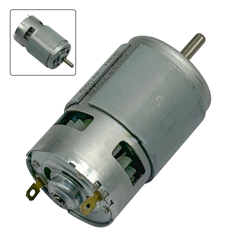 21V Brushed DC 775 Motor Equipped with Optical Encoder for Angle Grinder Development Hair Dryer Repair and Grinding Use