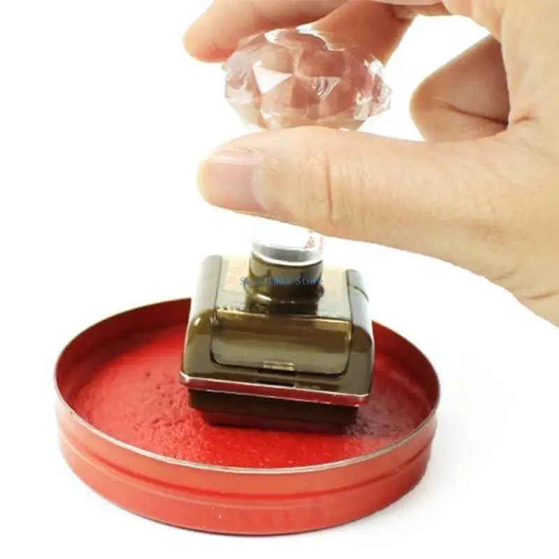 

L4MA Fingerprint Pad, Washable Pad for Office Signing Contract/File/Document