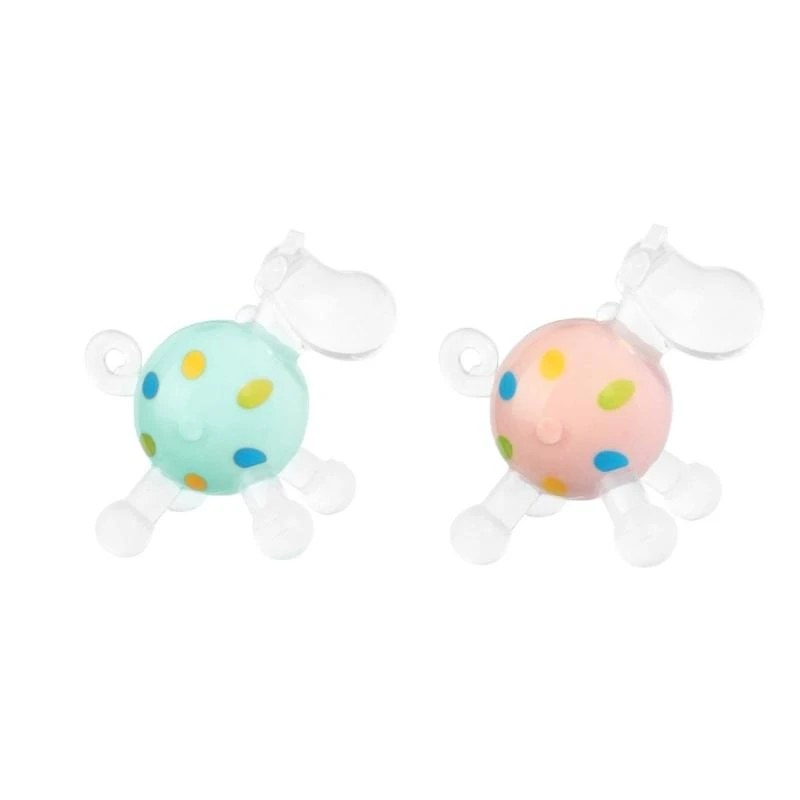 

Силиконовый детский прорезыватель, безопасная успокаивающая игрушка, жевательная мультяшная игрушка для прорезывания зубов, 15UB