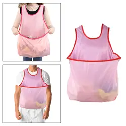 Sleeveless Laundry Apron Portable Large Capacity Drying Clothes Organizer