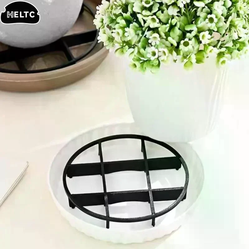 Plant Saucer Flower Pot Bracket Plastic Anti Rotting Root Reusable Mesh Pad Breathable Base Bottom Drainage Rack Stand