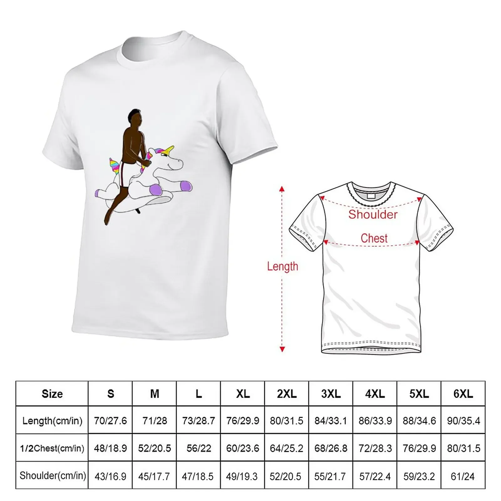 New Unicorn Starboy Saka Classic T-Shirt Anime t-shirt quick drying t-shirt oversized t shirt mens graphic t-shirts