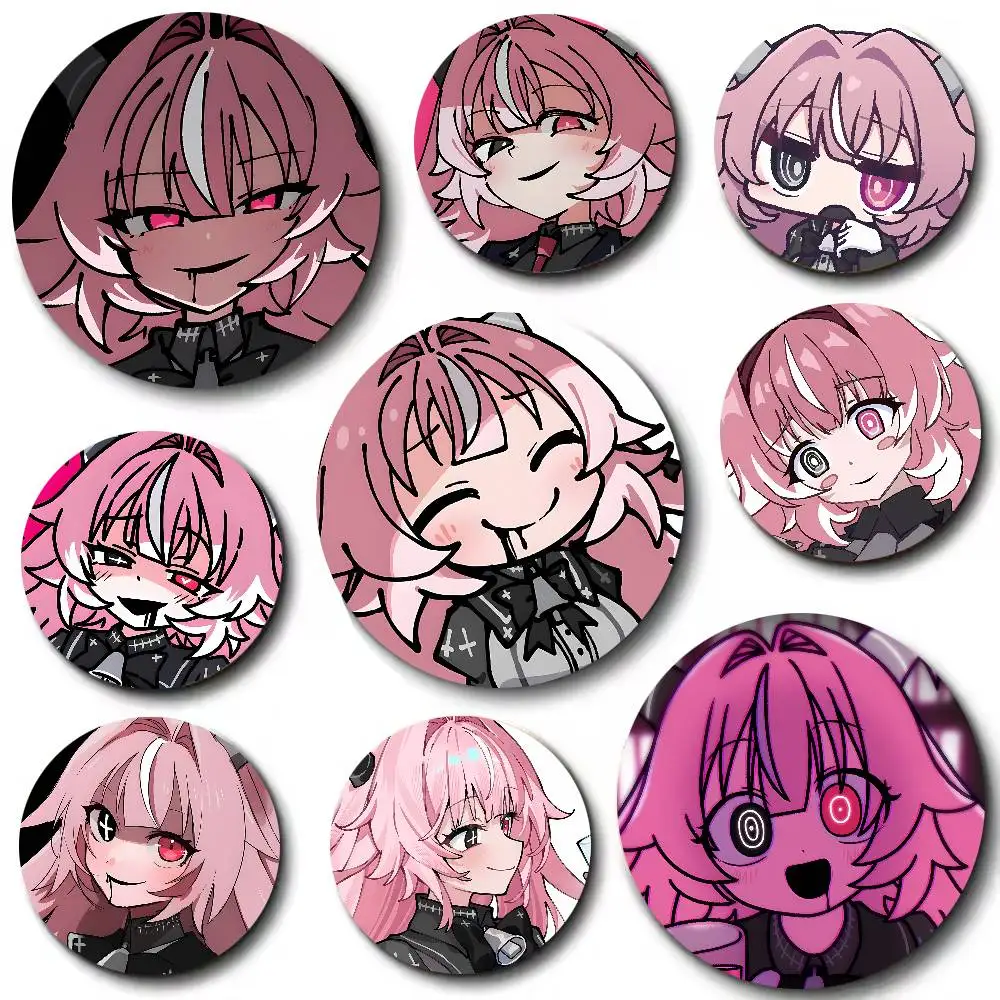 Cute Girl Cool Femme Soule Video Game 32mm 58mm 75mm 44mm 25mm Anime Badges Brooches DIY Pins Decorations Birthday Gifts
