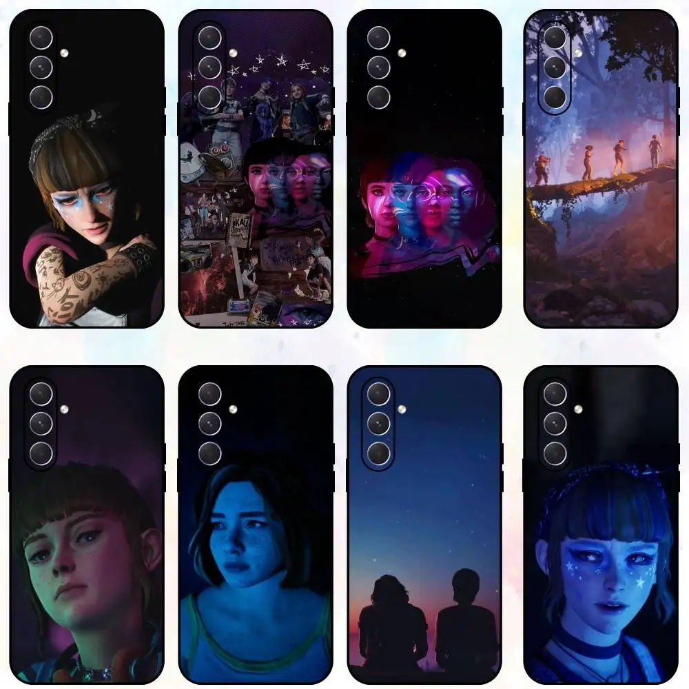 

Lost R-Records Bloom Rage Phone Case For Samsung Galaxy A73,A72,A71,A70,A53,A52,A51,Others Soft Black Shell