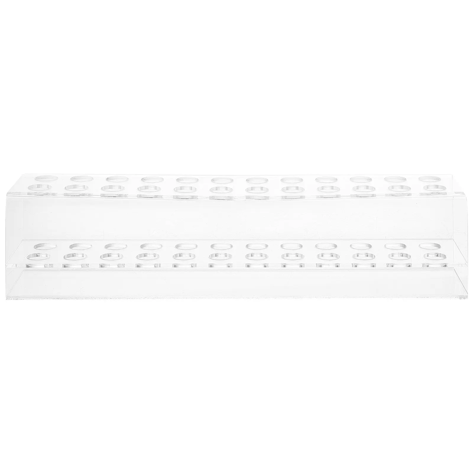Acrylic Stationery Holder Multi-Slot Transparent Pen Organizer Brush Storage Stand Makeup Pen Rack Manicure Tool Holder