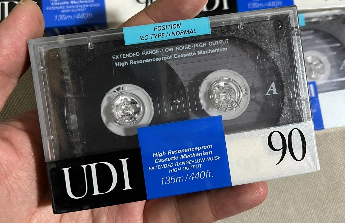 UDI 90 blank tape for maxell brand new and unopened
