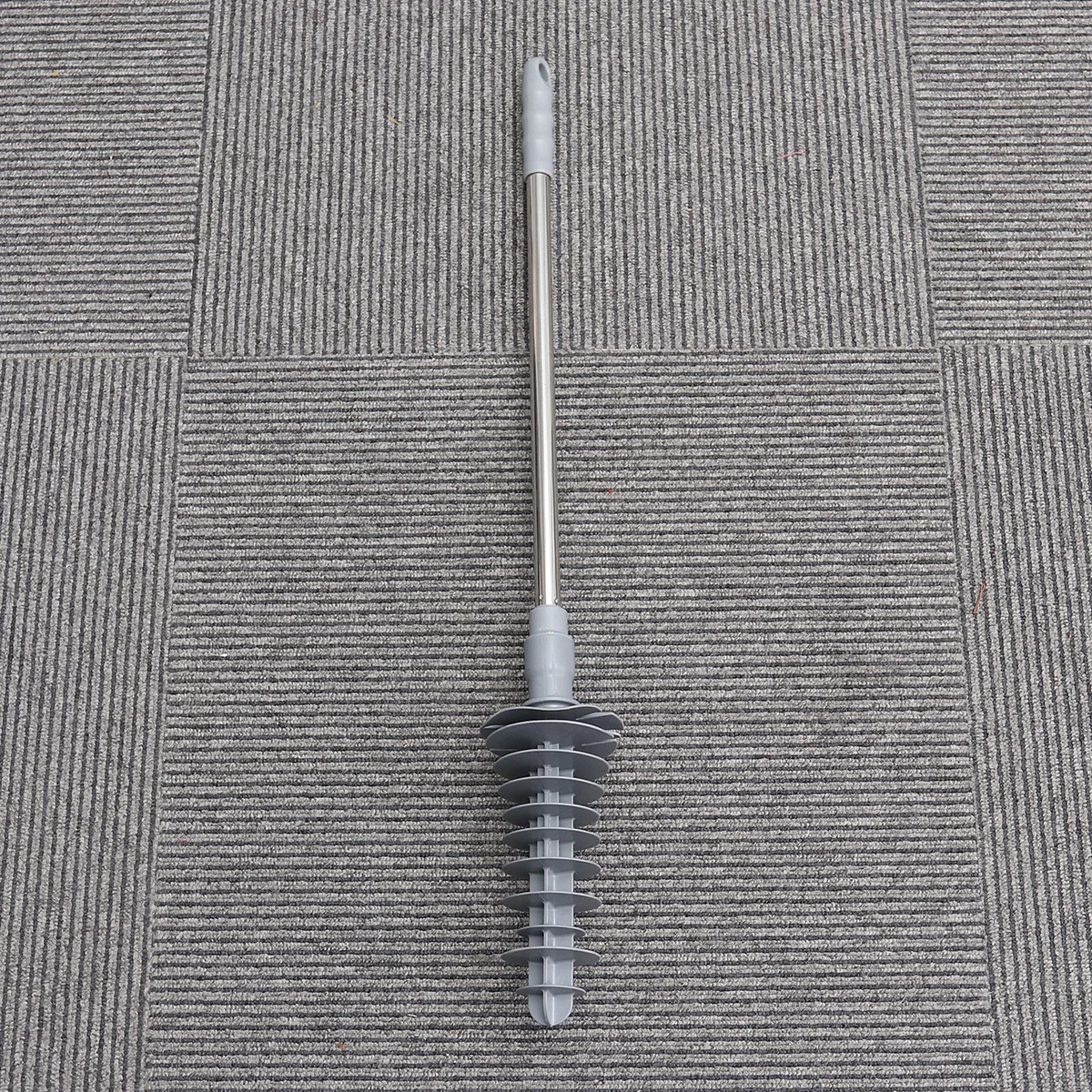 

Flexible Toilet Plunger Piston Type Toilet Clog Remover with Swirl Head Random Color Piston Clog Remover