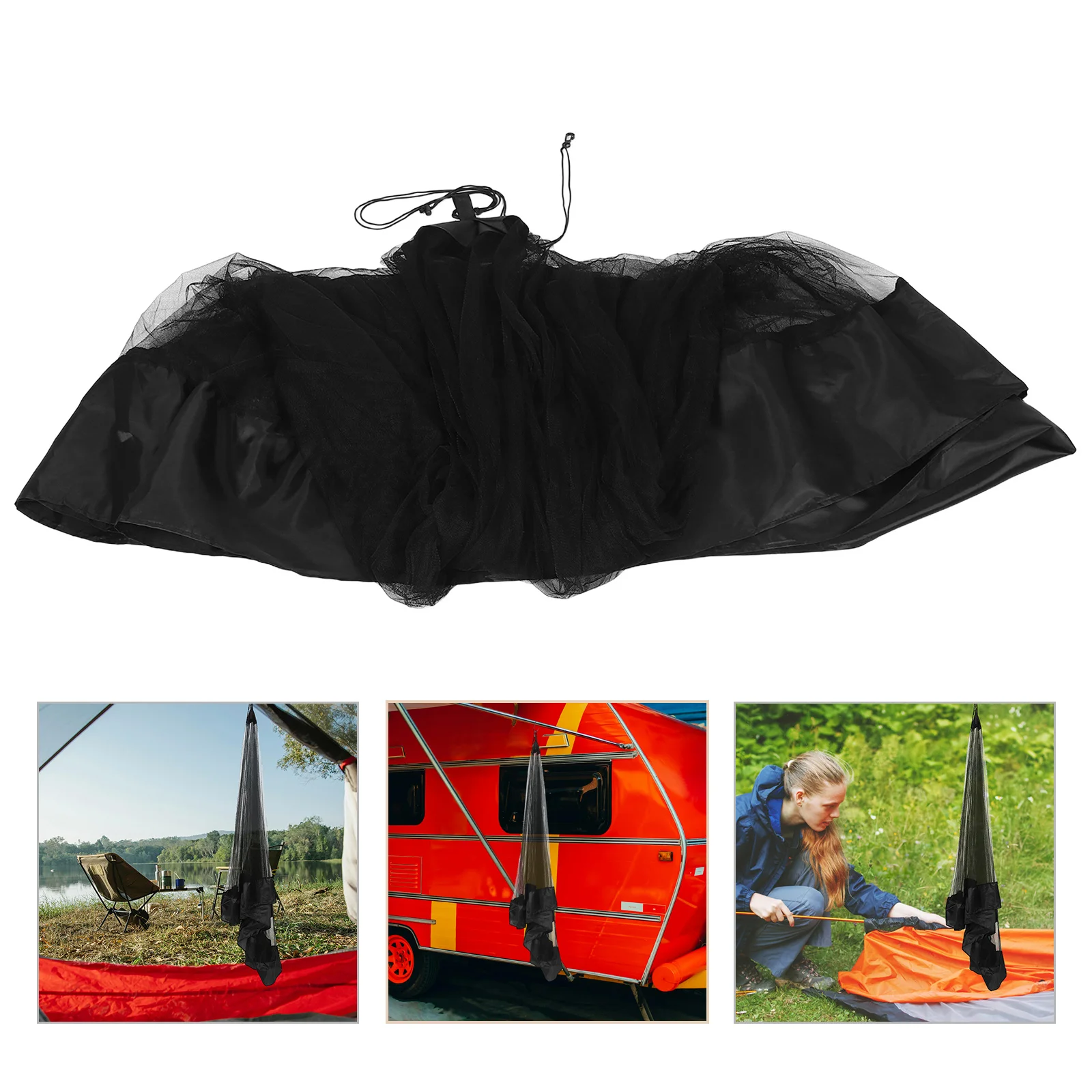 

Camping Tent Single Person Outdoor Portable Oxford Fabric Lightweight Mesh Net for Hiking Travel Sleeping Net Mesh Tent