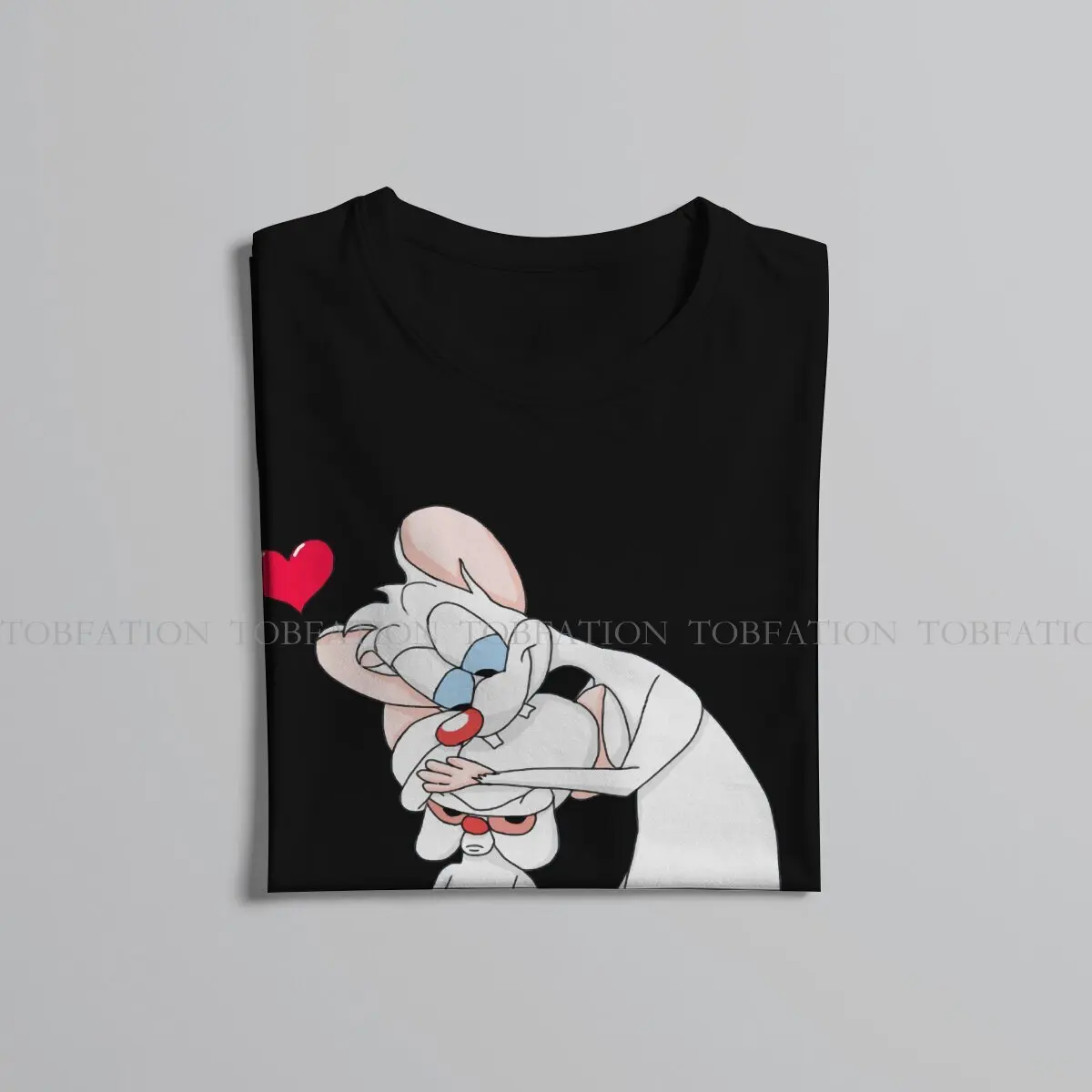 Wallpaper Pinky and the Brain TV Tshirt Top Cotton Large Ofertas Men\'s Streetwear Graphic Men T shirt