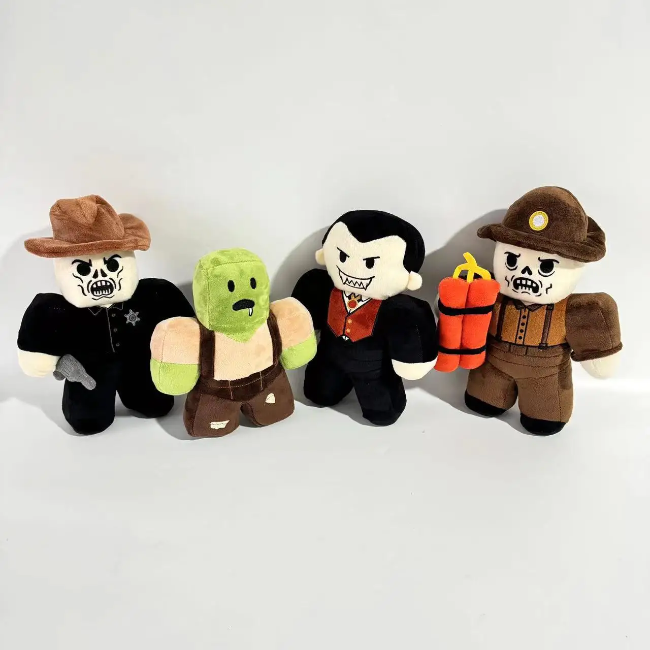 DEAD RAILS Plush Toys Movie Stuffed Animals Game Surrounding Plush Toys Fans Birthday Gifts Toys for Kids Halloween Gift