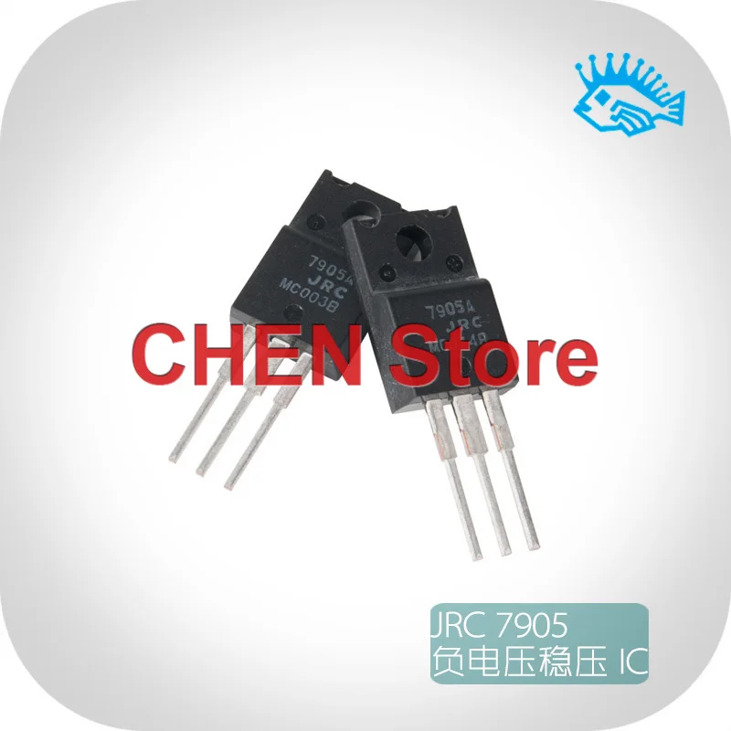 10pcs Japan JRC NJM7905FA TO-220F Three-Terminal Regulator IC Integrated Circuit Chip LM7905 Negative Voltage JRC 7805