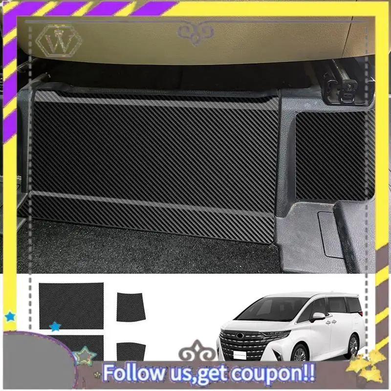 

ABXV-Автомобильное основание переднего сиденья, кожаная противоударная панель, наклейки для Toyota ALPHARD/VELLFIRE 40 Series 2023+