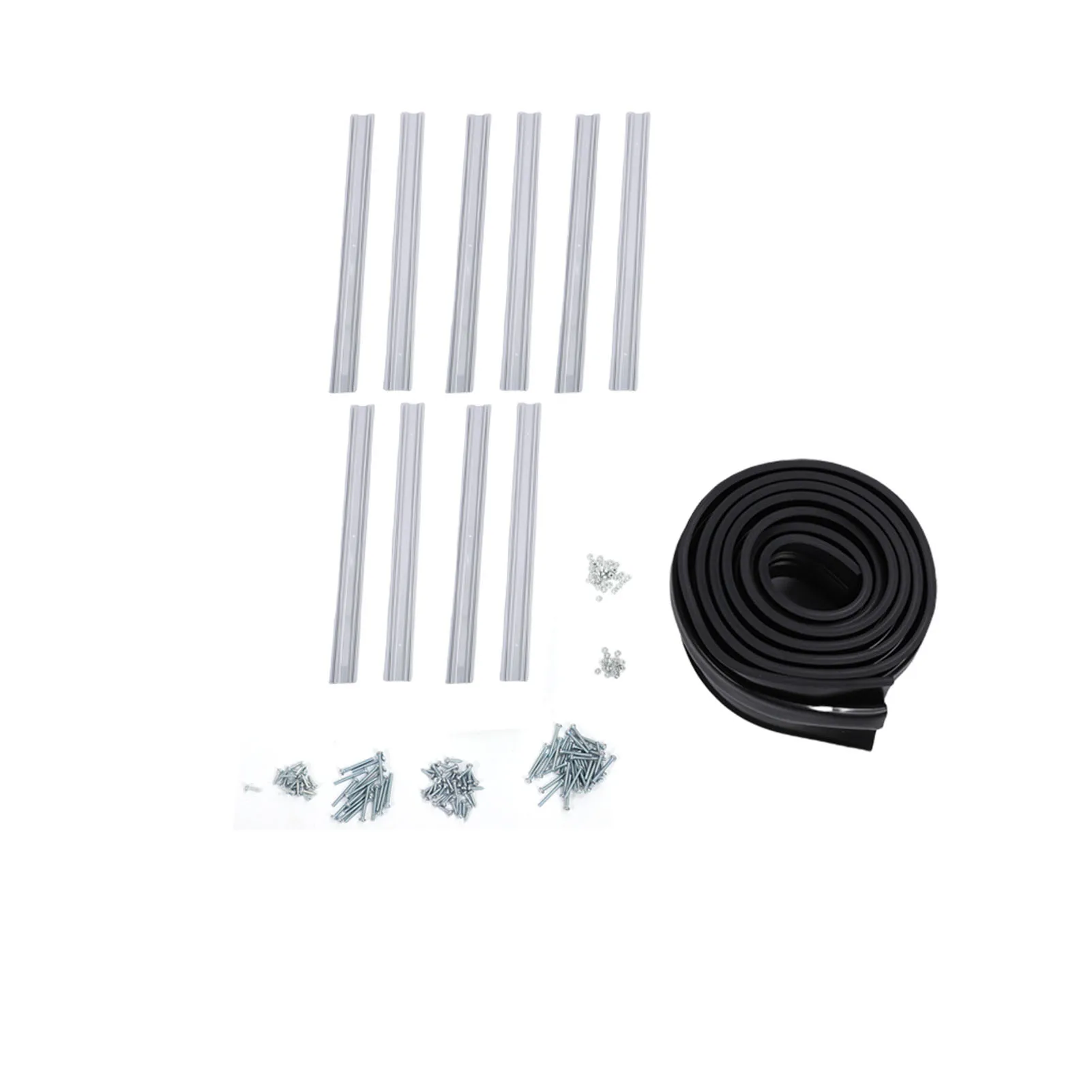 garage-door-bottom-seal-kit-with-pre-drilled-aluminum-track-u-o-shape-combination-garage-door-weather-stripping-for-garage-doors