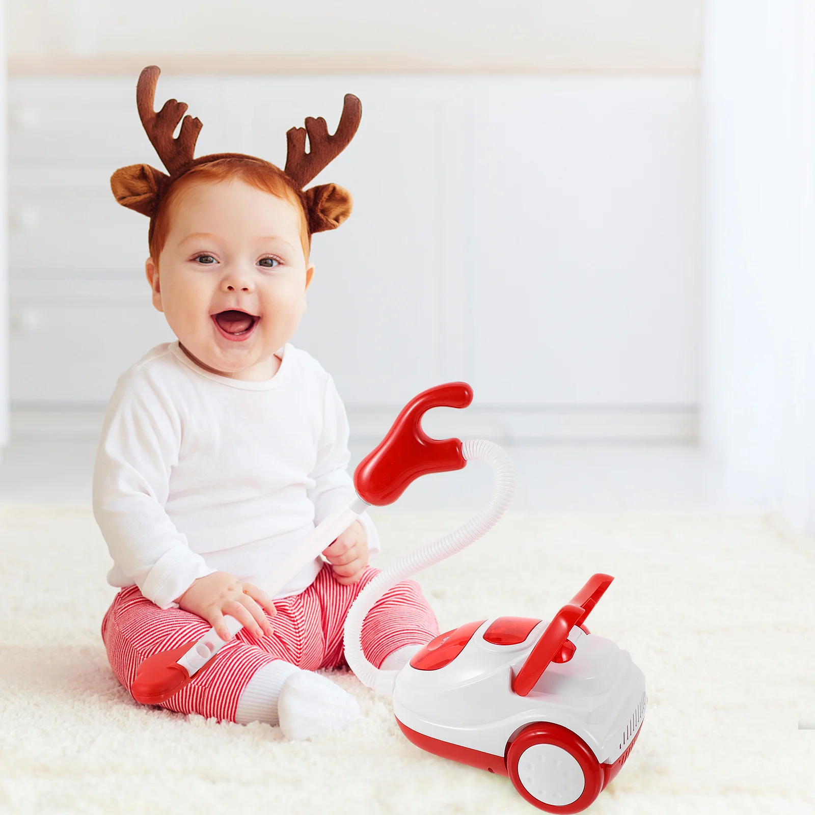 1 st Simulatie Stofzuiger Voor Kinderen Stofvanger Speelbal Pretend Schoonmaken Kinderen Speelhuis Spel Educatief