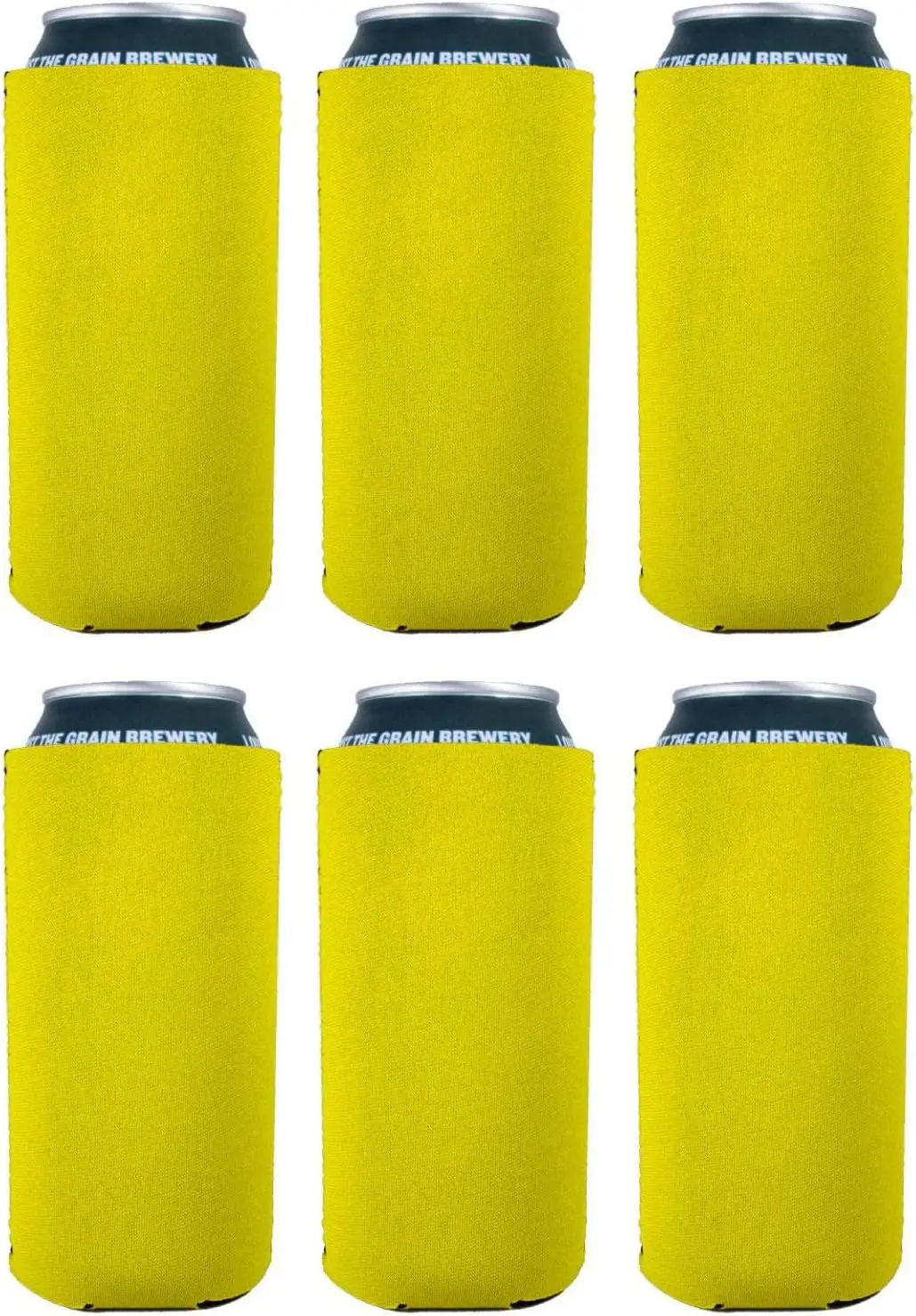 500 ml Dosenkühlerhüllen für Bier/Energiegetränke, leere, dünne Premium-Qualität, leeres Neopren, 16 Unzen Dosenhalter, Getränke-Thermookühler