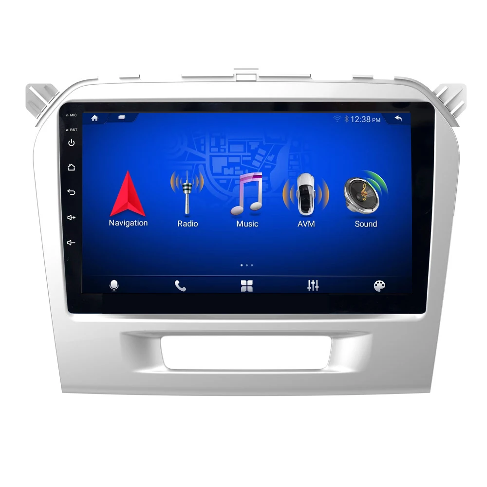 Android Car Radio Stereo 9 inch GPS Navigation For SUZUKI Grand Vitara 2016 Car Multimedia Player with Carplay