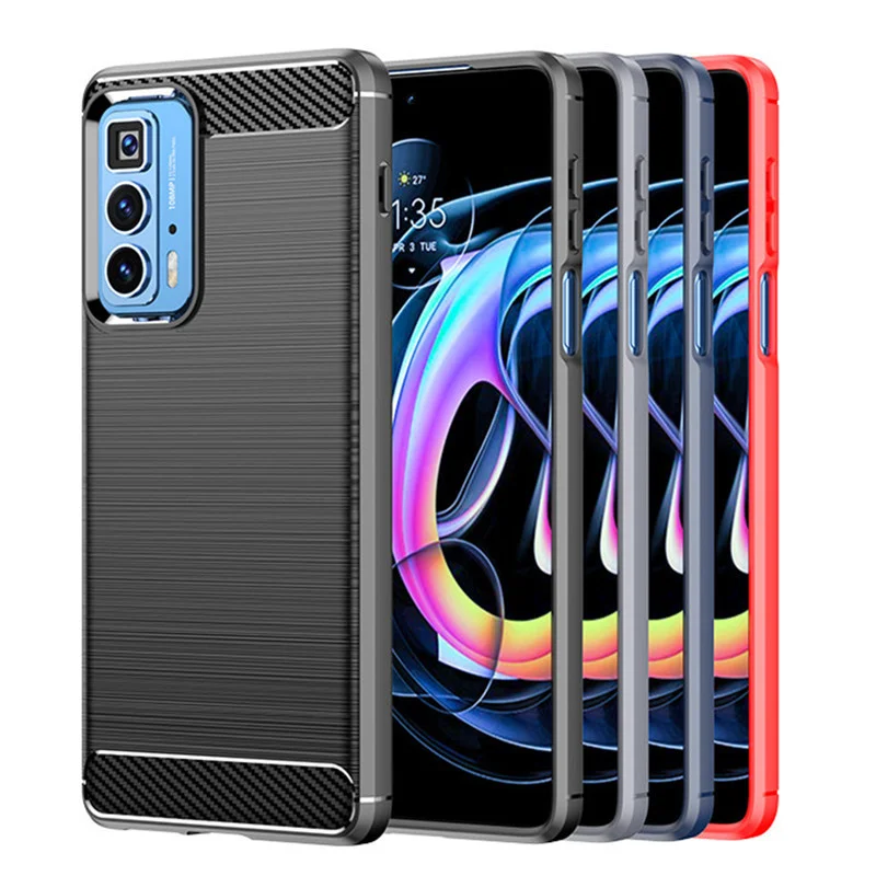 

For Motorola Edge 20 Pro Case For Moto Edge 20 Cover Shockproof Soft Silicone Protective Coque For Motorola Edge S Pro Fundas