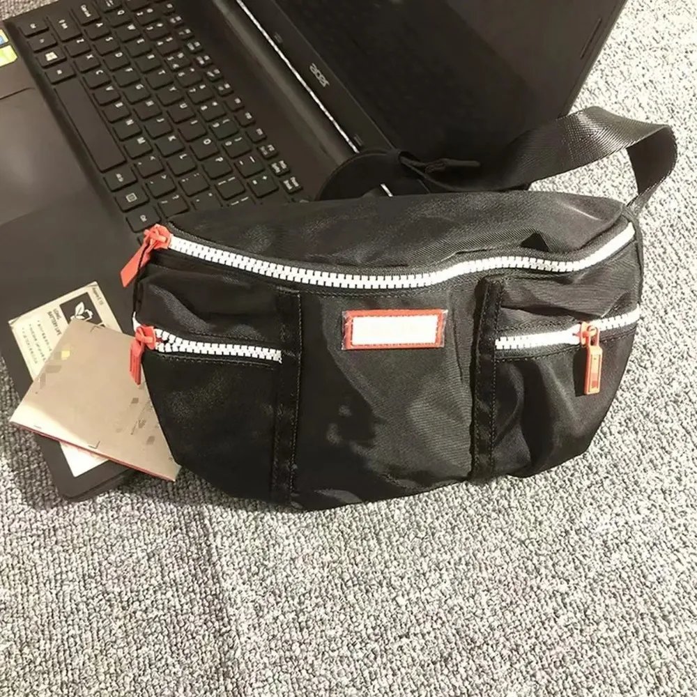 حقيبة صدر رياضية كلاسيكية وعصرية للجنسين، حقيبة خصر مقاومة للماء وعصرية